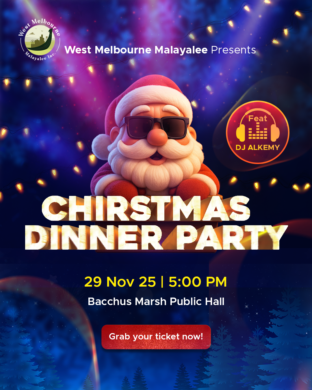 WMM CHRISTMAS DINNER PARTY 2025
