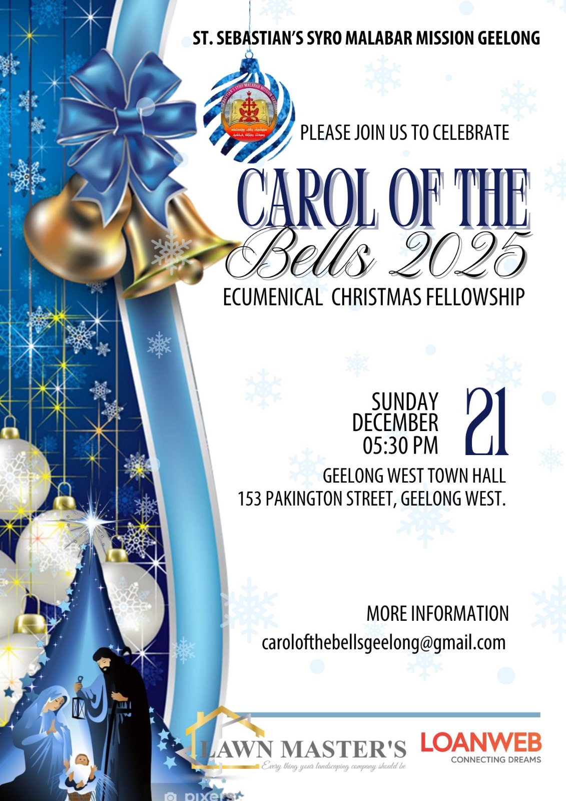 CAROL OF THE BELLS 2025 – Ecumenical Christmas Fellowship