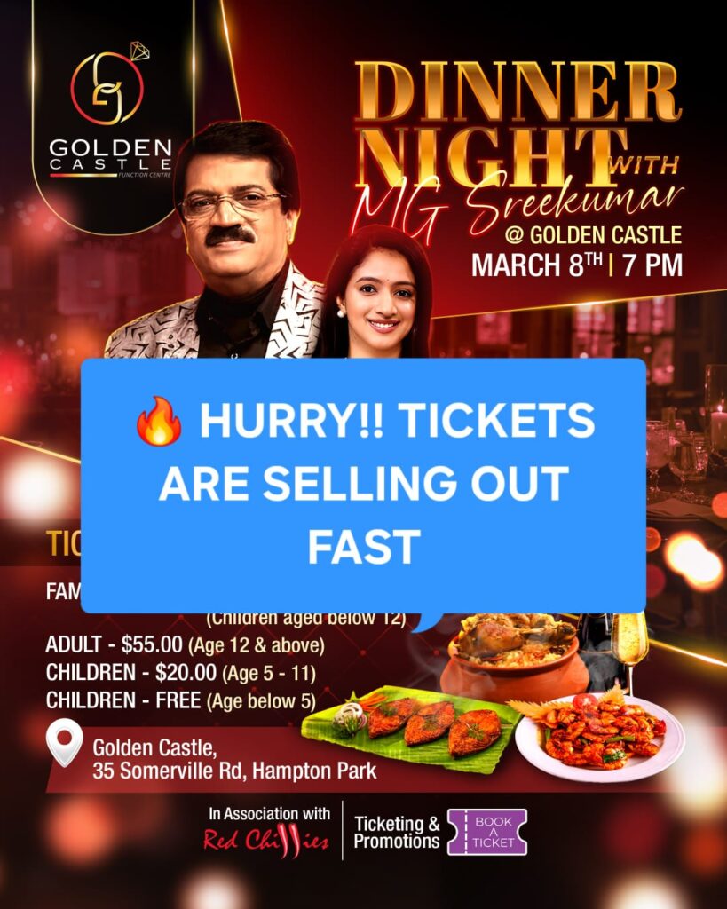 Dinner Night with MG SREEKUMAR