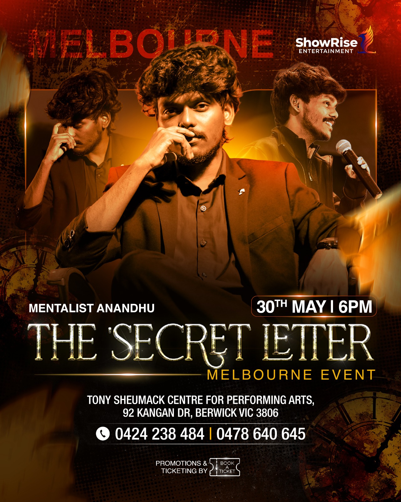 THE SECRET LETTER – LIVE IN MELBOURNE
