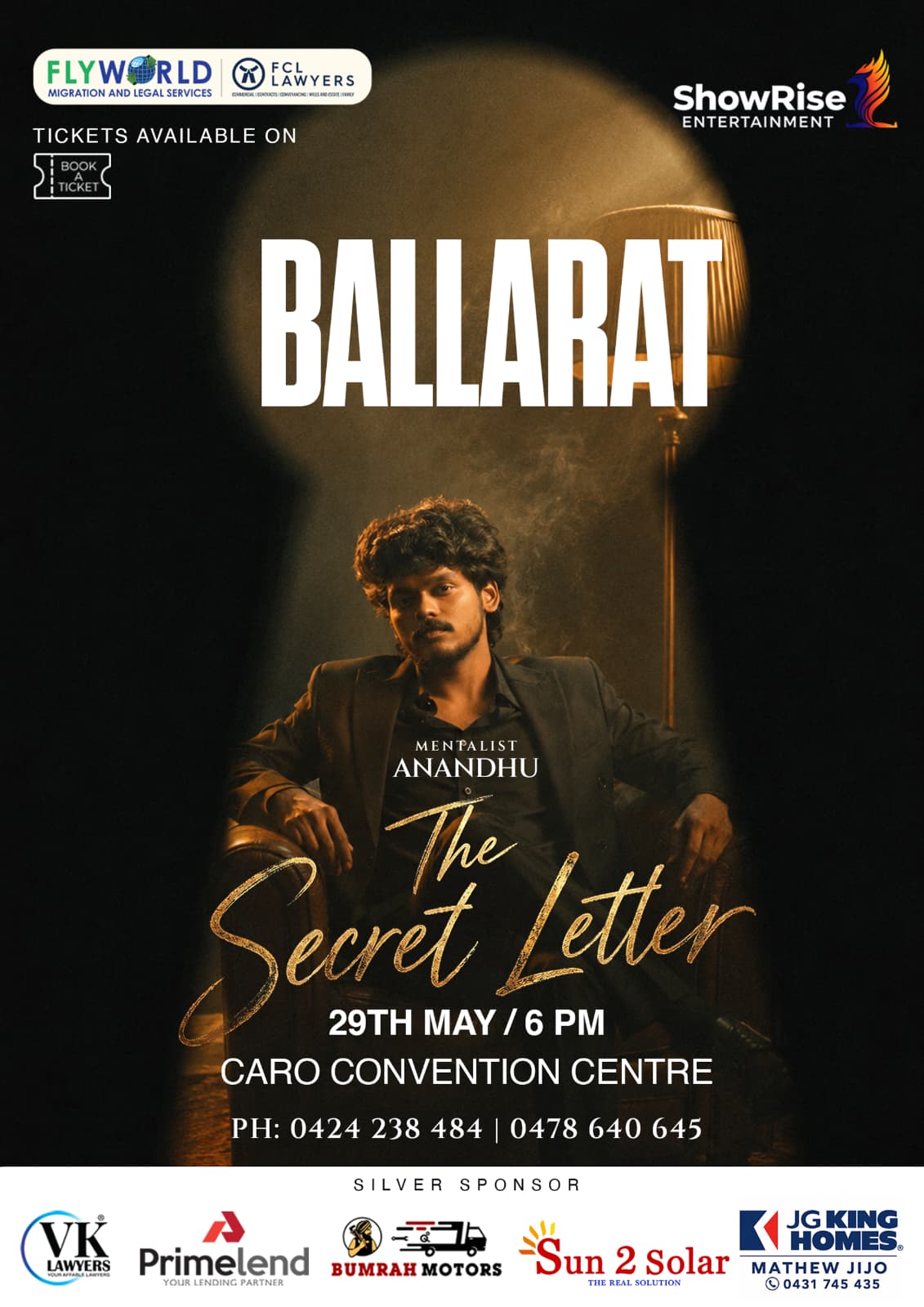 THE SECRET LETTER – BALLARAT SHOW
